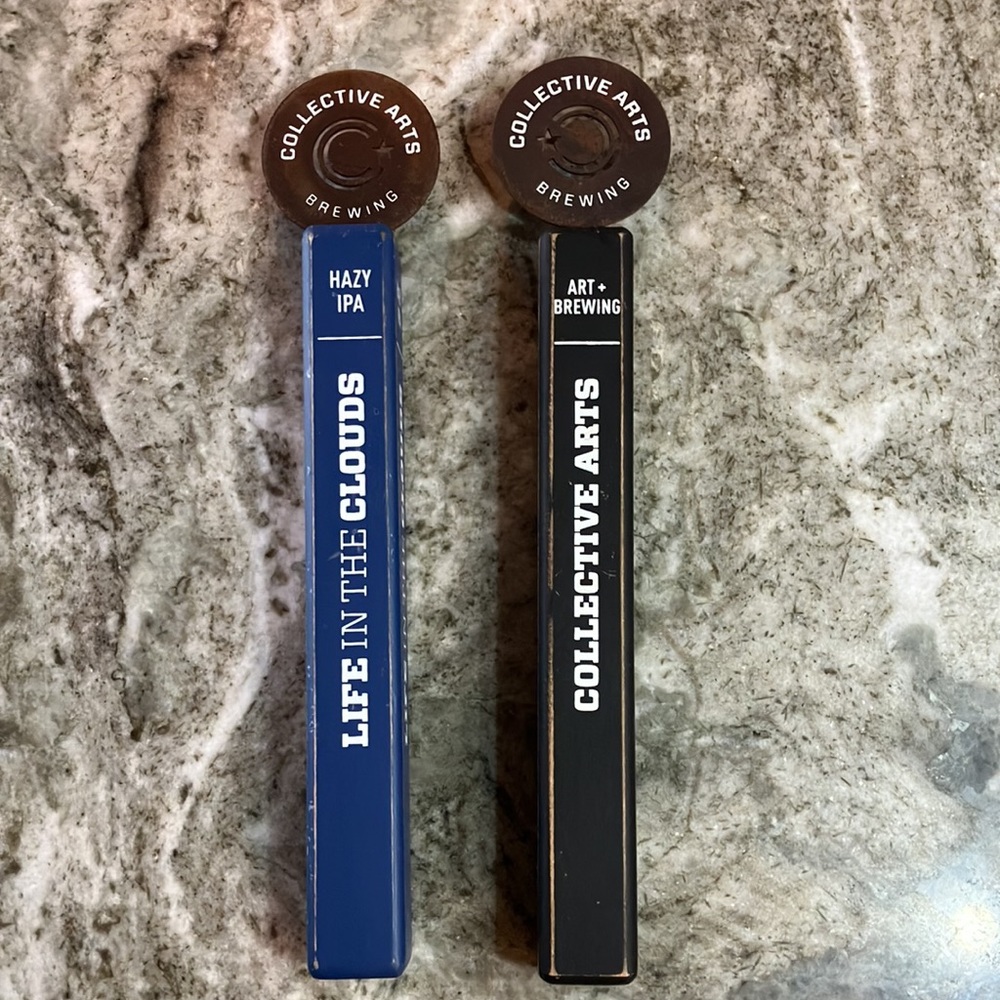 Set of 2 Collective Arts Brewing Tap Handles